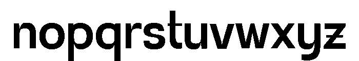 Rovique Regular Font LOWERCASE