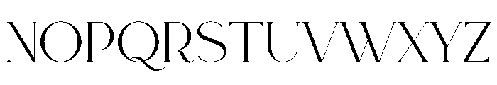 Rowan Display Font UPPERCASE