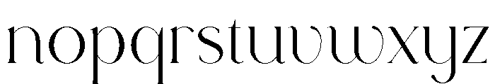 Rowan Display Font LOWERCASE