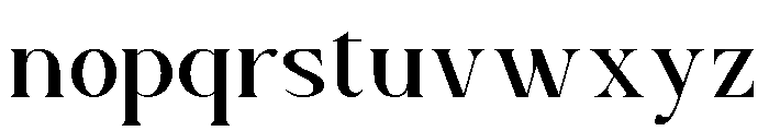 Rowan Julio Font LOWERCASE