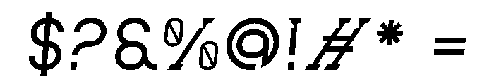 Roweng Sporty Font OTHER CHARS
