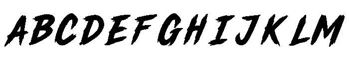 Rowler Wild Regular Font UPPERCASE