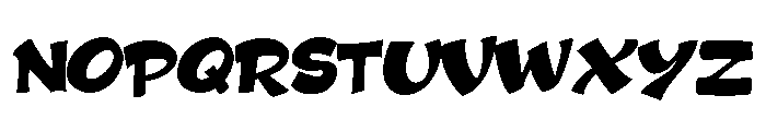 Roxe Sign Regular Font UPPERCASE