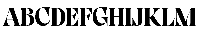 Roxen Font UPPERCASE