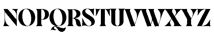 Roxen Font UPPERCASE