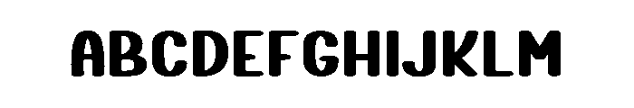Royal Banana Font UPPERCASE