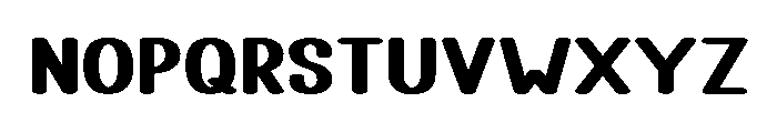 Royal Banana Font LOWERCASE
