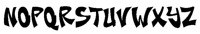 Royal Blue Font LOWERCASE