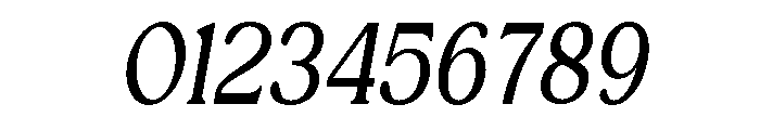 Royal Club Italic Font OTHER CHARS