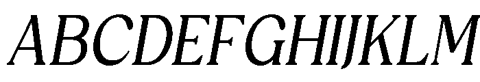 Royal Club Italic Font UPPERCASE