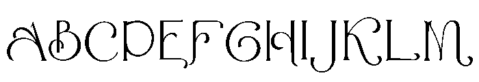 Royal Desire Font UPPERCASE