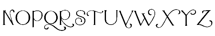 Royal Desire Font UPPERCASE