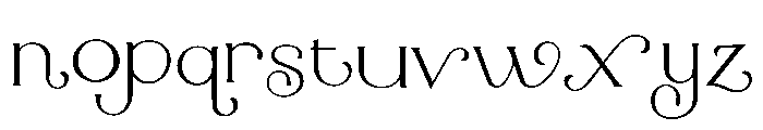 Royal Desire Font LOWERCASE