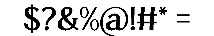 Royal Dragon Font OTHER CHARS