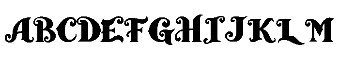 Royal Enigma Font UPPERCASE