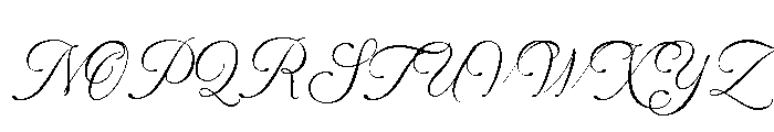 Royal Fortune Script Font UPPERCASE