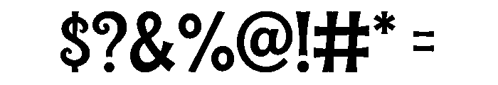 Royal Jester Font OTHER CHARS