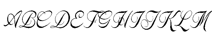 Royal Kaynin Font UPPERCASE