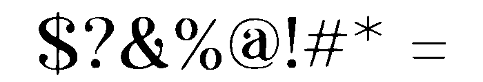 Royal Luxury Font OTHER CHARS