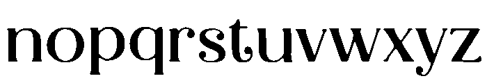 Royal Luxury Font LOWERCASE