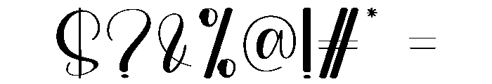 Royal Night Font OTHER CHARS