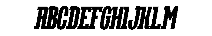 Royal Orbit Italic Font UPPERCASE