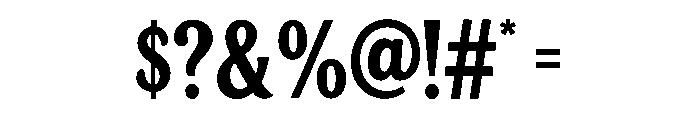 Royal Serif Font OTHER CHARS