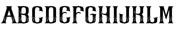 Royal Sword Font UPPERCASE
