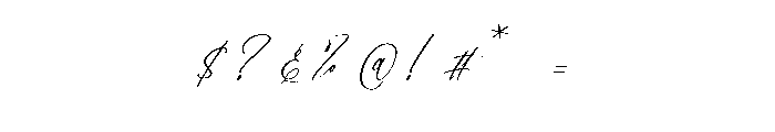 Royal Time Font OTHER CHARS