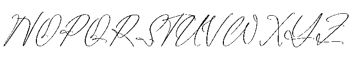 Royal Time Font UPPERCASE