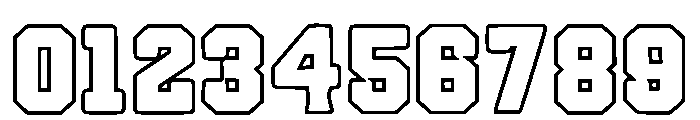 Royal Varsity Regular Font OTHER CHARS