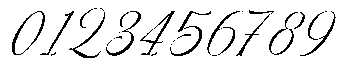 Royal Veins Italic Font OTHER CHARS