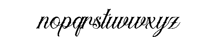 Royal Veins Font LOWERCASE