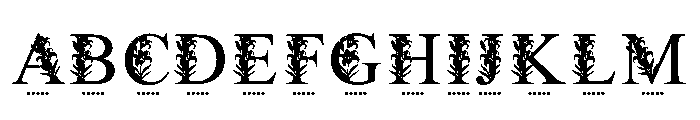 RoyalLilyFloralMonogram FONT