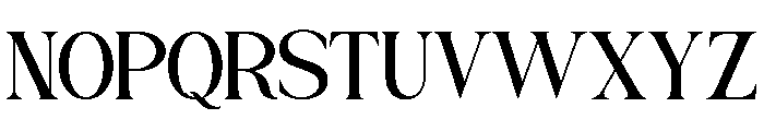 Royale Marilotte Regular Font UPPERCASE