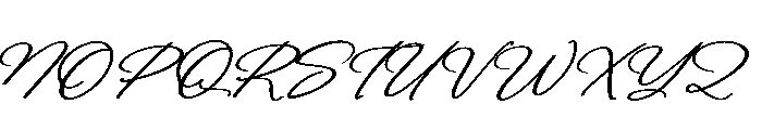 Royales Marketz Italic Font UPPERCASE