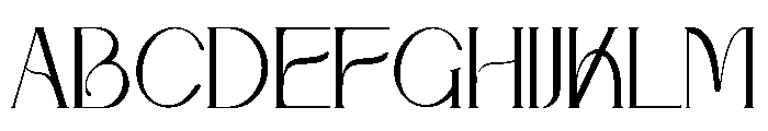Royanect Font UPPERCASE