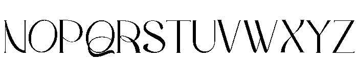 Royanect Font UPPERCASE