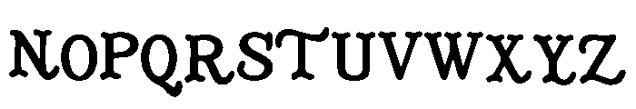Royce Font UPPERCASE