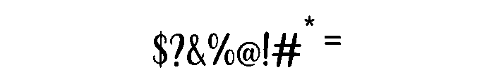 Royhal Font OTHER CHARS