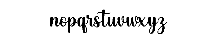 Royhal Font LOWERCASE