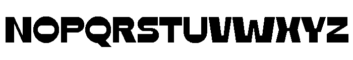 Royster Font UPPERCASE