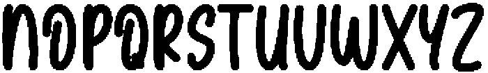ROASTER Regular otf (400) Font LOWERCASE