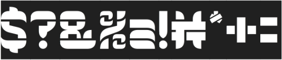ROBOT DESIGN-Inverse otf (400) Font OTHER CHARS