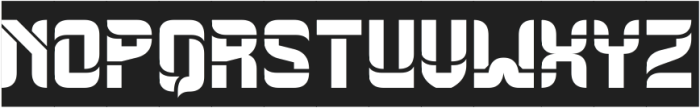 ROBOT DESIGN-Inverse otf (400) Font UPPERCASE