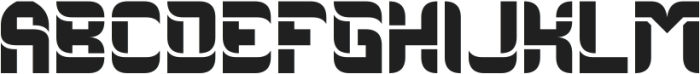 ROBOT DESIGN otf (400) Font UPPERCASE
