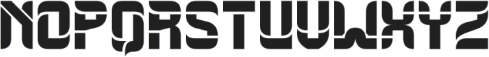 ROBOT DESIGN otf (400) Font UPPERCASE