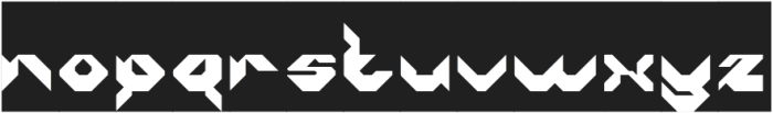 ROBOTIC SYSTEM-Inverse otf (400) Font LOWERCASE
