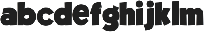 ROCKEY-Regular otf (400) Font LOWERCASE