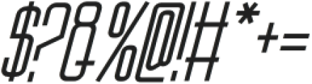 ROCKLYN-Italic otf (400) Font OTHER CHARS